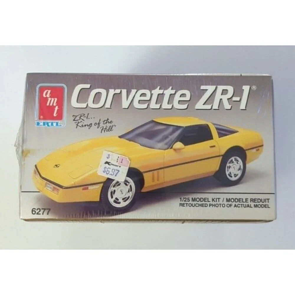 AMT ERTL 1:25 scale 1989 Corvette ZR-1 Model Car Kit #6277 FACTORY SEALED